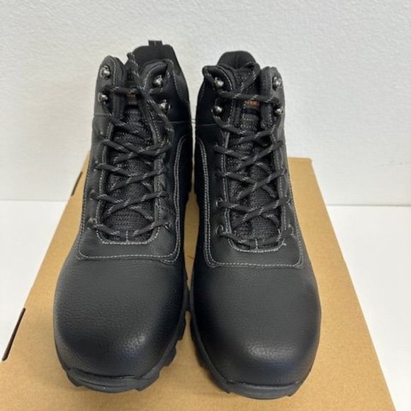 Weatherproof Vintage Jace  Men's Hiker Boots Black Size 12 New In Box - Picture 2 of 5